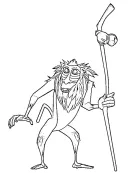Lion King kleurplaat 6